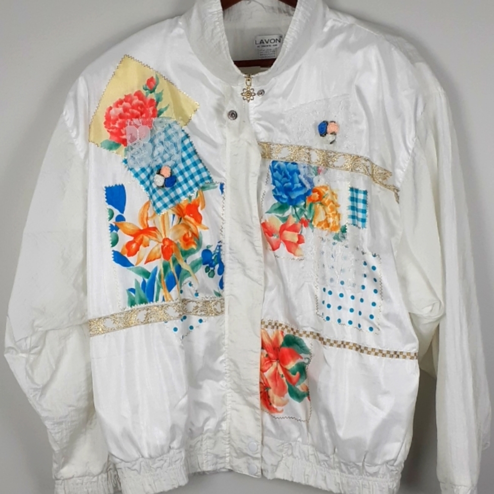 Lavon Jacket Size Large White